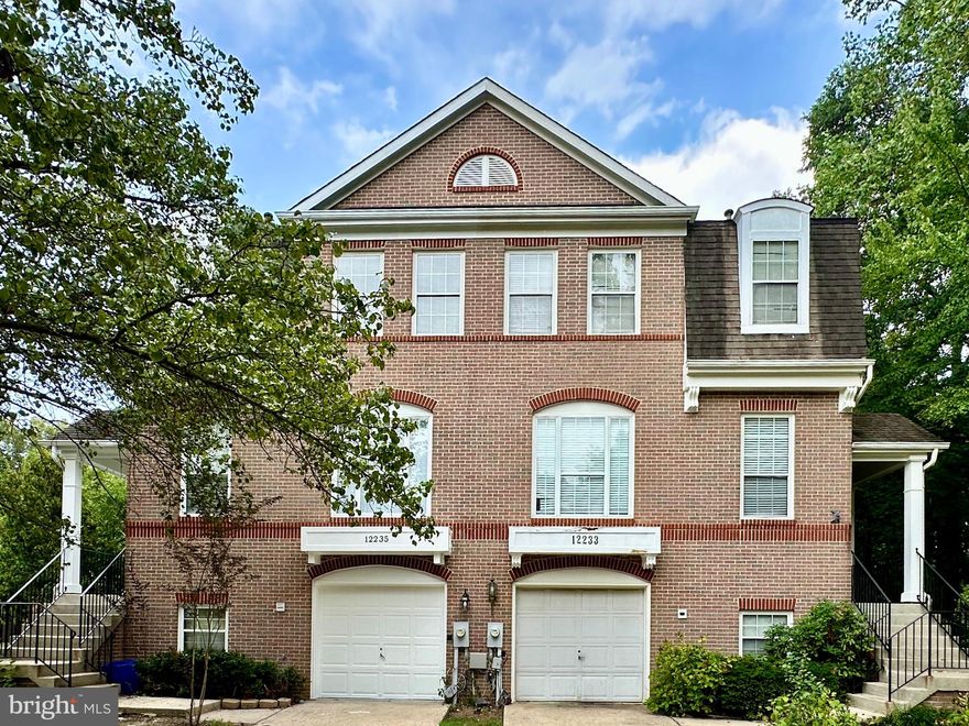 Highest and Best Offers due by OFFER DEADLINE of Friday 8/9/24 at 6pm.  Here is a beautifully and tastefully renovated  townhouse in Bowie with over $70K in amazing top to bottom renovations. Brand new gleaming floors, brand new beautiful vanities and brand new carpets, pads and underlays throughout. Brand New HVAC, Brand New Water Heater. Brand new custom tiled bathrooms. Beautiful touches include Brand New granite countertops in a spacious open concept kitchen with brand new top of the line stainless steel appliances and brand new white  cabinets. Upper level includes master bedroom with luxury bath, double vanity sinks and huge walk-in closet plus 2 other spacious rooms and custom hallway bathroom. Located on the lower level is a large rec / family room, a powder room and a laundry closet with brand new washer and dryer.  Oversized windows and sliding patio doors flood the house with light in addition to recessed ceiling lights on on all levels and all bedrooms. Large deck on the main level. Backyard has enough space for outdoor living and/or entertainment. Virtually staged FOR YOU, the discerning buyer, to help you picture the endless furnishing opportunities for this spacious and beautiful home. A true gem waiting for its new owner. ABSOLUTELY GORGEOUS INSIDE!