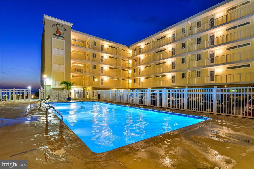 Back on Market!  Buyers financing fell through- Their loss is your win....   Welcome to your waterfront oasis in the heart of Mid-town Ocean City! This recently renovated 2-bedroom, 2-bathroom condo in the esteemed Wight Bay condominiums is the epitome of coastal living at its finest.
Nestled on the bayside of 47th Street, Unit 339 beckons you with its sophisticated charm and inspiring water views. As you step inside, you'll be greeted by a seamless open floor plan, bathed in an abundance of natural light. The allure of the newly installed wood-style flooring carries you through the entire space, creating a warm and inviting atmosphere.
Prepare to be amazed by the fully renovated kitchen that will inspire your inner chef. Adorned with new granite countertops, an expansive open concept island, ample cabinet space, and a tasteful tiled backsplash, this kitchen is both stylish and functional.
The living room and dining room combination offers an abundance of space for entertaining guests or simply unwinding after a long day. As you slide open the glass door, an inviting balcony reveals itself, providing the perfect vantage point to savor the awe-inspiring summertime sunsets. Picture yourself basking in the glorious hues of a breathtaking sunset as you relish the gentle bay breeze.
This delightful abode features a generously sized primary bedroom boasting a private full bath, offering a serene retreat at the end of a busy day. Additionally, a spacious secondary bedroom and a second full bath are thoughtfully designed to accommodate your needs.
The Wight Bay condominium complex has recently undergone impressive renovations, including the installation of new boardwalks and boat slips, providing you with direct access to aquatic adventures. Take a dip in the community pool or stroll along the pristine shoreline just steps away from your doorstep.
Convenience is at your fingertips as you'll find yourself in close proximity to an array of shopping and dining options, including the renowned Seacrets Bar and Grill. Immerse yourself in the vibrant local scene or simply unwind in the tranquility of your waterfront retreat.
Don't miss the opportunity to make this exceptional waterfront condo your own. Indulge in the coastal lifestyle you've always dreamed of—schedule a showing today and let your imagination run wild with the possibilities that await you at Wight Bay condominiums!     (Buyer to honor existing weekly rentals for 2023 season)