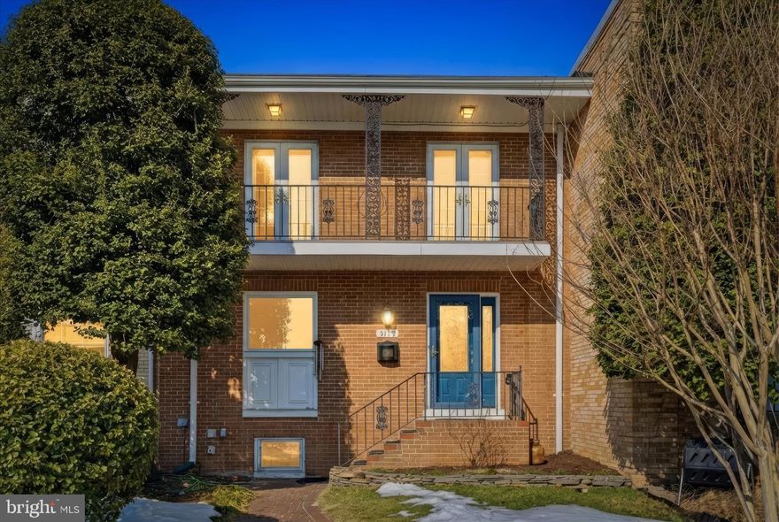 A modern, updated, and spacious 4-bedroom, 3.5-bath end-unit townhome that truly checks every box. With three finished levels, two fireplaces, two assigned parking spaces, and an incredibly low HOA fee, this is a rare opportunity in a prime Arlington location.

Step inside to discover a home filled with natural light and thoughtful upgrades throughout, including a fully renovated kitchen with stainless steel appliances, updated bathrooms, beautifully refinished hardwood floors, and a freshly painted interior. The bright, open layout offers comfortable everyday living and effortless entertaining.

Enjoy multiple indoor and outdoor living spaces, including 2 private balconies and a walk-out lower level leading to a patio perfect for relaxing, hosting, or simply enjoying your own outdoor retreat.

Ideally situated just minutes from the vibrant Columbia Pike corridor, you’ll have easy access to shopping, dining, entertainment at Arlington Cinema & Drafthouse, and activities at Walter Reed Community Center. Commuters will love the convenient access to public transportation, I-395, and Route 50 for easy travel to D.C. and beyond.