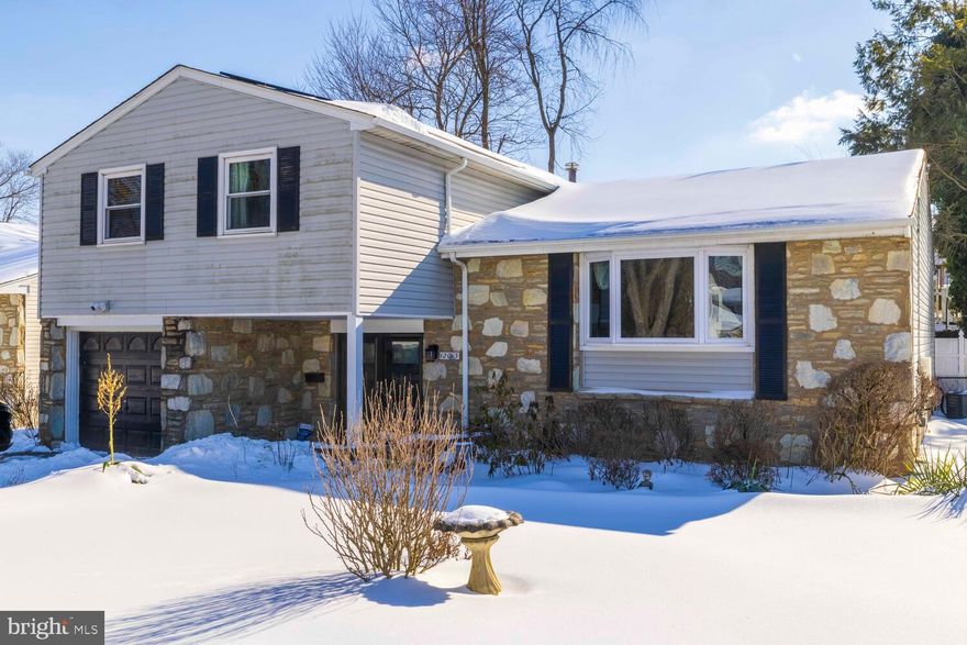 Get ready to fall in love! This move-in-ready 3-bedroom, 2.5-bath home offers an incredibly flexible layout with loads of natural light and a fireplace!  The upper level features three bedrooms and two full baths, while the main floor includes a spacious  living area  overlooking the sprawling back yard.  The primary suite has a large walk-in closet and en suite bath!  Up a half-flight from the main, experience the great room that extends to a formal  dining room and spacious kitchen.    The partially finished basement includes  ample storage, laundry suite and a bonus room (approximately 300 sf of finished, liveable space).  Recent upgrades  include a  new roof and HVAC!   It gets better!  Homes in Somerton often offer larger lots, yards, and versatile layouts compared to other parts of the city—ideal for growing families and multigenerational living. The neighborhood is culturally diverse and welcoming, with a strong sense of pride and strong schools. Easy access to I-95, Route 1, and the PA Turnpike, make commuting simple. Walking distance to Regional rail. Shopping centers, grocery stores, restaurants, and everyday essentials are all close by.   Start counting your lucky stars because you've finally found the one!