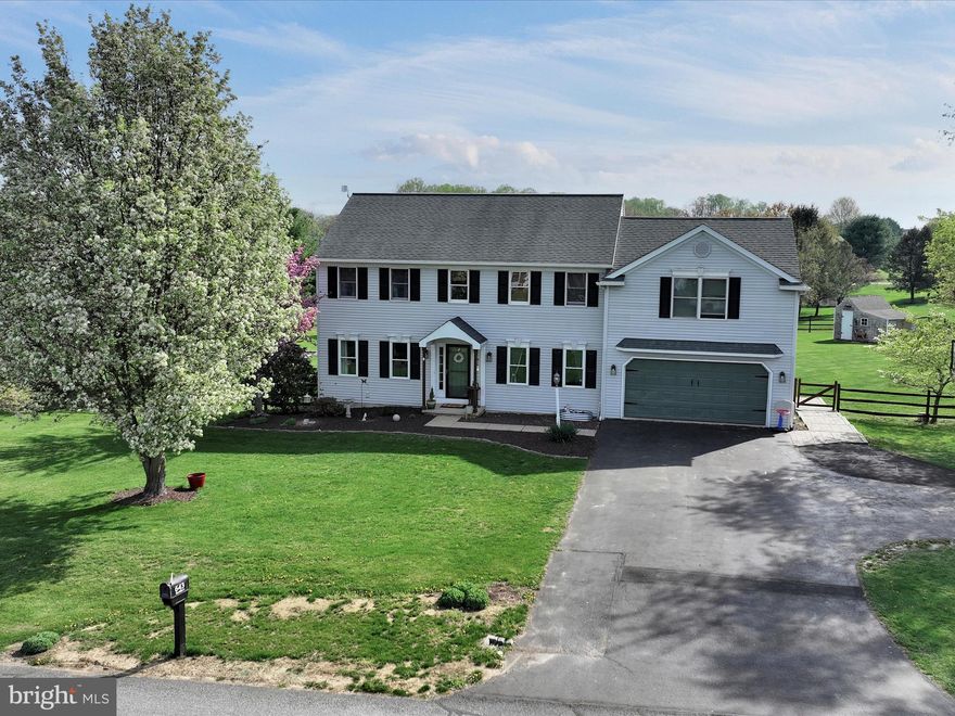 Welcome home to 643 Meadow Hill!  This spacious and well-maintained property in Glen Oaks sits on a flat 1+ acre lot and offers 4 bedrooms and 3.5 baths, plus a finished basement.  The first floor features hardwood floors, a brick gas fireplace, large kitchen with an island, and a view of the beautiful fenced-in yard and trex deck.  The first floor also offers a formal dining room with crown molding, and a large powder room/laundry room combo.  The second floor boasts 4 bedrooms and 3 full baths, including a second suite.  The primary suite includes a mini wet bar, hardwood floors, and a private coffee deck overlooking the peaceful setting.  This property must be seen in person to be appreciated, so schedule your private tour today!