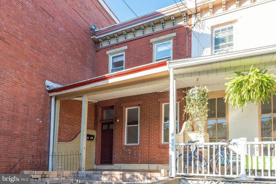 Lovely two bedroom home in terrific Brewerytown neighborhood, bright and charming with original details. Inlaid hardwood floors throughout. First floor kitchen with dining bar, gas stove, garbage disposal. Upstairs two bright bedrooms and a full bathroom. Nice front porch overlooking tree, lined street. Rear red brick patio with access to street (house through street to street). Easy walk to restaurants, cafes, shopping, art museum, Fairmount Park and Kelly Drive. Available early June 2024. No cats, please and no smoking.