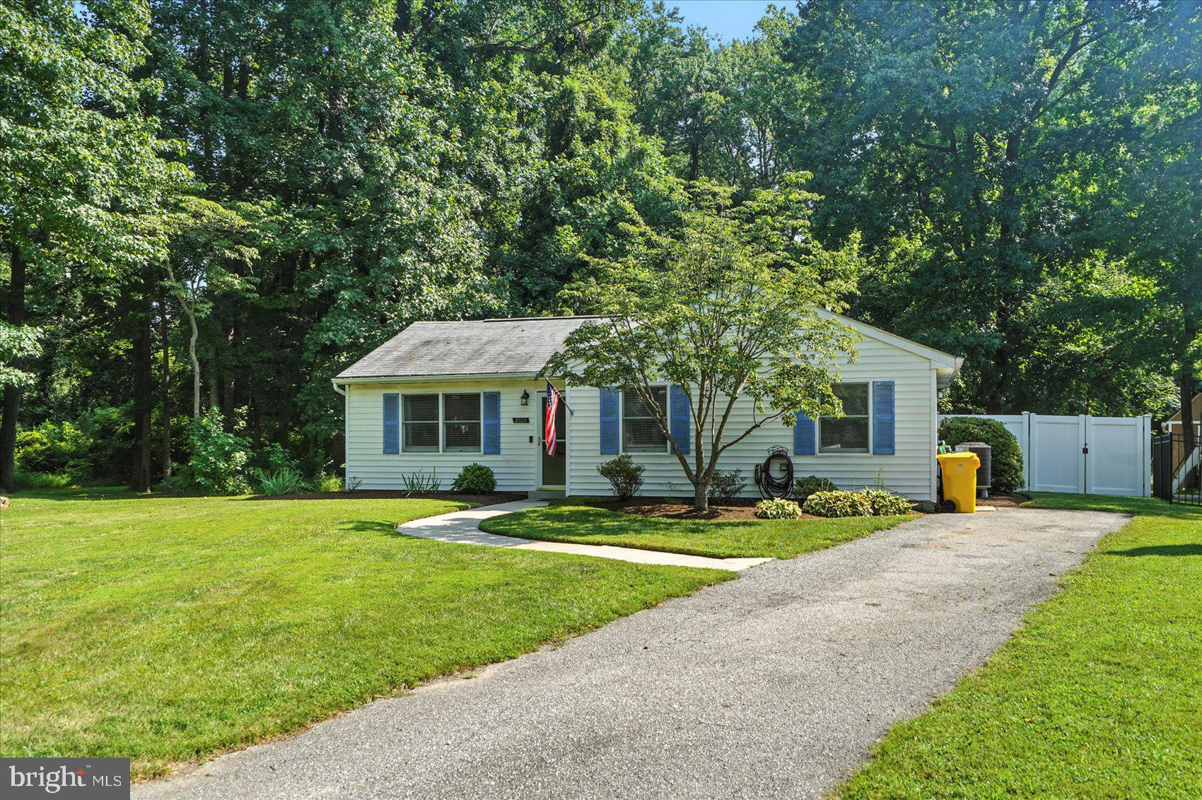 Beautifully maintained and move-in ready 3BR/1BA Rancher on a manicured lot in the desirable neighborhood of Revell Downs. Make your way to the front door of your forever home past a lush green lawn and landscaped beds. Step inside to a home filled with natural light, recessed lighting, easy care flooring, and a soft color palette. The main living space is open offering a large living and a spacious dining area and kitchen. The kitchen features plenty of cabinets and counter space, newer appliances, pendant lighting, and a double sink under an opening into the family room. The family room is just beyond the kitchen boasting a vaulted ceiling and tons of light. Down the hall are two sizable bedrooms, a large primary bedroom with a deep closet, and a full bath. In addition, there is a laundry room with access to the beautiful fenced yard. Step outside to a spacious manicured yard filled with green space, trees, a paver patio, and a large shed. This home is move-in ready, ideal for any new homeowner, and is located in close proximity to shopping, restaurants, and commuter routes.