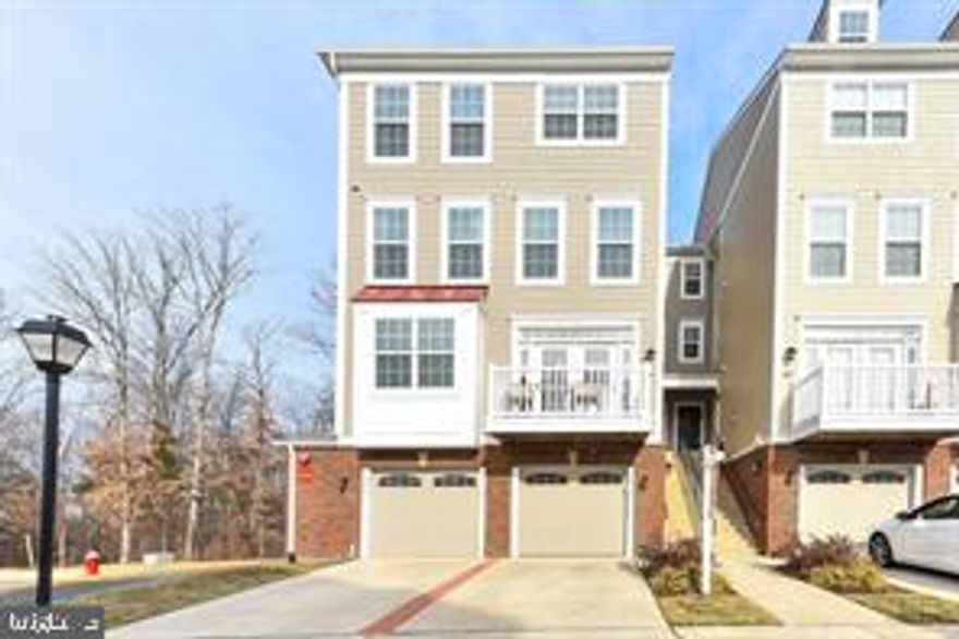 This is the ONE! Beautiful, light-filled and immaculate end home in this small enclave of homes located in close-in Loudoun County!  Gleaming hardwood flooring on main level with open floor plan and gourmet kitchen with stainless steel appliances, granite countertops and stylish backsplash.  Box bay window is perfect for that eat-in area.  Extra tall cherry cabinetry is generous as is the pantry.  Living room includes dual French doors leading to the sun deck! Two secondary bedrooms are on the next level upstairs-both good-sized with generous closet space.  The penthouse level offers a fabulous owner's retreat with a fabulous walk-in closet and luxurious bath with an oversized tub, dual sinks, large and separate shower and enclosed water closet.  This home also features a one-car garage, driveway, ample guest parking, lots of storage and has fresh paint, brand-new carpeting and has been lovingly maintained!  All so conveniently located just minutes from Costco, Target in one direction and Wegmans plaza in the other direction.  Close to tons of shopping, dining and easy access to major commuter routes and Dulles Airport.  This home is a gem - don't miss it!  See contract information before writing.