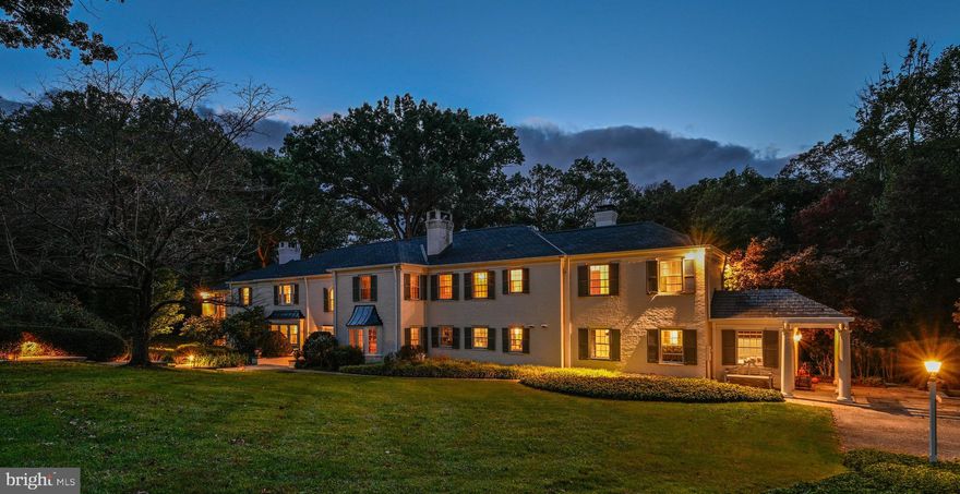 Live Authentically.  An exquisite retreat in the heart of Cave's Valley, this notable estate exudes character and sophisticated charm.  The stunning 5 bedroom home boasts an array of features that blend style, comfort and the perfect harmony of indoor and outdoor living.  Graciously appointed formal spaces for entertaining, or a cozy nook by one of the 6 fireplaces, there is a spot for everyone, and everything.  A two-story great room that unlocks your imagination for endless possibilities.  Thoughtful design with a modern open kitchen and family room are for communal living at it's best.  
Your private oasis in the owner's wing with dressing area and a spacious spa bathroom, where comfort and luxury unite. 
Beyond the bluestone patio, the whimsical terraced gardens celebrate nature's beauty on 4+ acres.
A detached 2-car garage with an apartment above, perfect for guests, an office or a studio!
High-style aesthetics and impeccable design at every turn.  Schedule a tour and experience the allure of this Caves Valley gem.  Cultivate your existence. The art of uniting human and home. Please book your appointment now. In the event the active date changes, you will be notified.