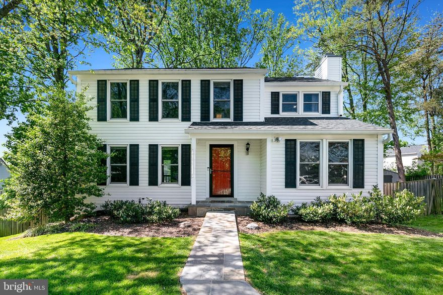 *** $20,000 PRICING IMPROVEMENT.  Recently appraised May 2025! ***
Welcome to this elegant 4-bedroom, 3.5-bathroom colonial, perfectly situated on a peaceful cul-de-sac in the desirable Tanglewood. This residence blends modern amenities with family-friendly charm, offering an ideal retreat for comfortable living. The main level boasts gleaming hardwood floors and an open-concept kitchen featuring granite countertops, a spacious island, and ample cabinetry. This culinary hub flows seamlessly into a combined dining and living area with a warm wood-burning fireplace, perfect for entertaining or cozy family nights. Large windows fill the space with natural light. Upstairs, four bright and airy bedrooms provide ample guest space. The primary suite is a haven, complete with a private bathroom and a generous size closet. The expansive walk-out basement includes a kitchenette with a sink, a full bathroom, ideal for guests or a family recreation area. A beautifully landscaped front yard and a large, fenced backyard offer a private oasis with the two-level large deck and a patio. The oversized driveway easily fits three cars. Just around the corner and a leisurely stroll away, enjoy the community pool, tennis courts, and clubhouse. Newer: Roof (2023), oversize washer (2022), water heater (2019), HVAC (2015).  Minutes from ICC-200 and Route 29 and nearby parks, this home offers easy access to shopping, dining, and nature. This Tanglewood gem combines elegance and practicality in a serene neighborhood. Don’t miss the chance to call it home. Schedule your private tour today!