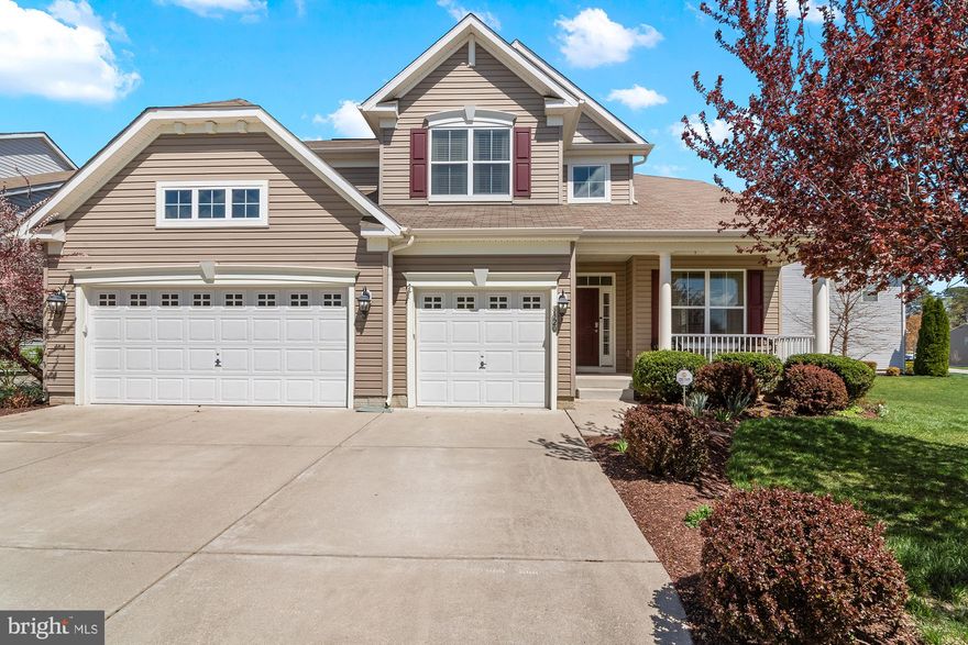 Have it all in the picture perfect home in much desired Coldwater Reserve! This is the one you've waited for with an amazing corner lot, 3-car garage, finished lower level and all the options! From the moment you enter, you are greeted with hardwood floors throughout, soaring two story foyer,  spacious formal living and dining rooms, open concept gourmet kitchen with gas cooking, double ovens, granite, center island and light-filled sunroom that opens to the large family room with stone mantle gas fireplace. The upper level features an amazing primary suite with a large walk-in closet,  luxury bath with dual sinks and a two head shower,  three additional bedrooms all with walk in closets, an additional full bath with dual sinks and a wonderful loft. The walkout  finished lower level has luxury vinyl  flooring, a full bath, den, recreation room with bar, an amazing home theater and tons of storage. The yard is an oasis with one of the largest lots in the community, water feature with a fountain, hardscape patio, irrigation system  and a large shed! Awesome location providing an easy commute to Annapolis, Baltimore and DC!