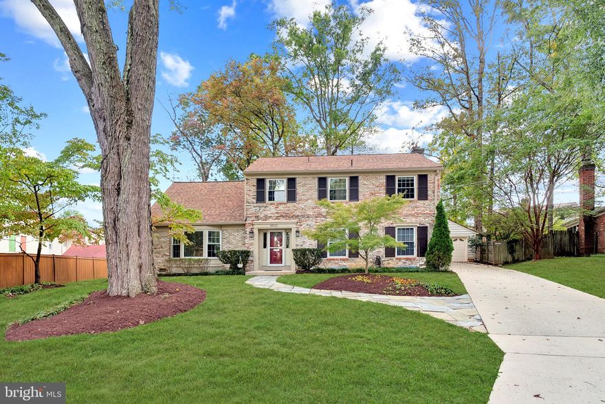 Welcome home to 8802 Liberty Lane, a beautifully maintained gem in the highly desirable Highland Stone community of Potomac. Set on a generous .27-acre lot, this home features over 3,000 square feet of finished living space, complemented by a two-car detached garage that blends classic charm with modern updates.

Upon arrival, the professionally landscaped exterior offers a warm welcome. Inside, the bright and inviting interior features newly refinished hardwood floors, fresh paint, and an abundance of natural light. The charming entryway leads to a spacious living and dining room, perfect for everyday living and entertaining.

The renovated kitchen flows into an open family room showcasing a striking wood-burning fireplace. Sliding glass doors lead to a screened-in porch, ideal for indoor-outdoor living with views of the expansive backyard. A main-level home office adds flexibility to this thoughtfully designed floorplan.

Upstairs, you’ll find a spacious primary suite, four additional bedrooms, and a full bath with dual sinks, providing ample space for family and guests. The lower level offers versatility for a recreation room, home gym, or game room, along with a full bathroom and laundry area.

Rest easy knowing this home has been lovingly maintained, with updates including replacement windows, a new roof (2021), and new HVAC (2018).

Conveniently located within walking distance to Beverly Farms Elementary, Herbert Hoover Middle School, and Churchill High School, and close to the Regency Estates Swim Club. Enjoy easy access to I-270 and I-495, as well as nearby Park Potomac and Cabin John Village for effortless commuting, shopping, and dining.

With its spacious lot, prime location, and move-in-ready condition, 8802 Liberty Lane is a rare find in an exceptional community.