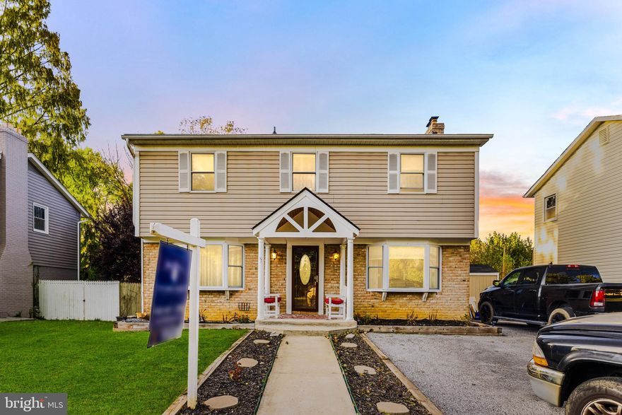 Come fall in love with this amazing home in Cockeysville! This 4 bedroom home features hardwood floors, updated kitchen with custom built cabinets, granite counters and eat in breakfast area. Custom molding in the living room with a wood burning fireplace is the perfect place to unwind. A formal dining room is off the kitchen but is currently being used as an office.  An additional living space off the back of the home is the perfect room with a separate min split and walls of windows. The back yard is an entertainers oasis with an oversized deck that surrounds the pool. Horseshoe pit and multiple seating areas outside also. Upstairs are 4 bedrooms with a primary  thats has an updated ensuite full bathroom.  An additional full bath is shared. The basement is unfinished and waiting for your final touches to make this home fully yours! Many newer upgrades with roof, windows, siding and hvac.  This one won't last!