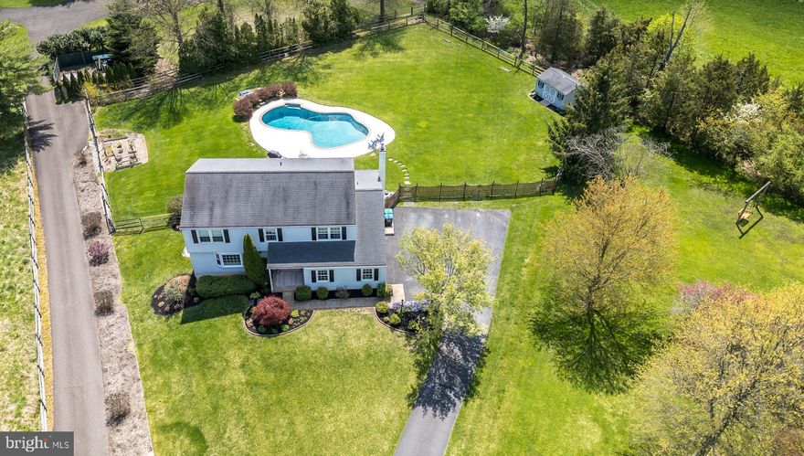 Do not miss out on this private cul de sac location in Central Bucks School District! This inviting Colonial style home  boasts 4 bedrooms, 2.5 bathrooms, and a spacious finished basement. An expansive backyard, with an in ground salt water pool and large deck with sunk in hot tub create the perfect setting for backyard barbeques, games and get togethers! 
 The flow of the first floor is convenient, with a bright kitchen and breakfast area, and large family room with gas fireplace. A formal dining area and living room flow nicely and allow room for family to spread out. To complete the lower level, the powder room and large mudroom are conveniently located off of 2 car garage and side door entrance. 
The upper level boasts 4 bedrooms, with a recently updated hall bath, showcasing beautiful tile and neutral finishes.  The primary bedroom is nicely appointed with tremendous closet space and primary bathroom.
Showings begin on May 4th !