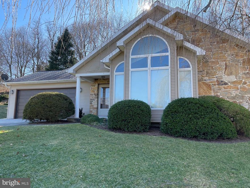 Don't miss this Move-In Ready  3 bedroom, 2 bath ranch home.  It had great curb appeal with a beautiful stone accent and architectural design. The spacious family room has a cathedral ceiling and bay window allowing loads of natural light. Friends and family will want to gather in the eat- in kitchen. It has a breakfast bar- a perfect for quick meals and ample counter space for the chef in the family. The primary bedroom can accommodate a king size bed and the walk-in closet will delight any shopper. The ensuite has a walk-in shower and a soaking tub-perfect for relaxing after a long day. There are two additional good size bedrooms and a full bathroom. The laundry area is conveniently located on this level. The attached two car garage will save you from scraping snow. and ice from your vehicle. The full-size unfinished lower level offers a massive amount of storage- ideal for seasonal items and holiday decor. There is also a pool table- great for kids of all ages. Enjoy outdoor living on the covered patio- a great area to grill!  A portion of the yard is fenced and is ideal for pets. Schedule your showing today!