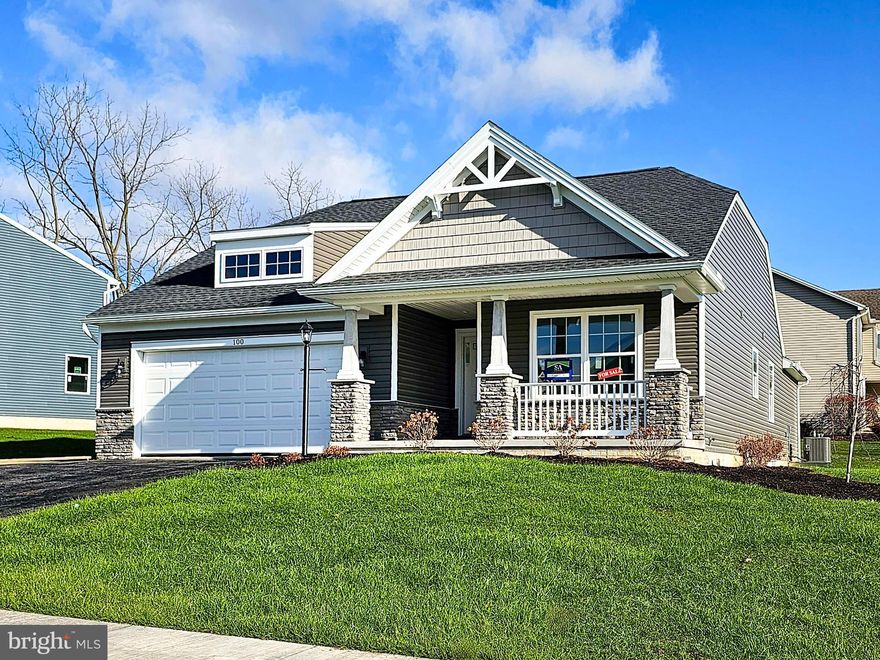 NEW CONSTRUCTION in Steeplechase!  Built by S&A Homes.  

Glorious mountain views, rambling fields, and quiet tranquility beckon to all who appreciate the serenity of country living. Steeplechase maintains a country setting, yet offers public utilities such as natural gas, all within just a few minutes drive to I-99, Bellefonte, and State College.

This brand new ranch home includes: 

- Luxurious kitchen with upgraded cabinets, granite countertops, center island with overhang, and stainless steel appliances (gas range, built-in microwave, and dishwasher)
- Hardwood flooring in the foyer, kitchen and great room
- Main level laundry room with ceramic tile flooring
- Luxury owner's bathroom with upgraded cabinets, ceramic tile flooring, double bowl sink, and site-built ceramic tile shower with mosaic tile floor, wall niche, seat, and clear glass door. 
- Bath 2 includes upgraded cabinets and ceramic tile flooring
- Large unfinished basement with full bath rough-in and egress window well
- Wafer LED lighting
- Gas heat 
 - Garage door opener
- Plus much more..
Contact us today for more details! 

*Photos and virtual tour are of a similar home - not actual home for sale. Features and selections in photos vary from actual home. See Sales Representative for details.