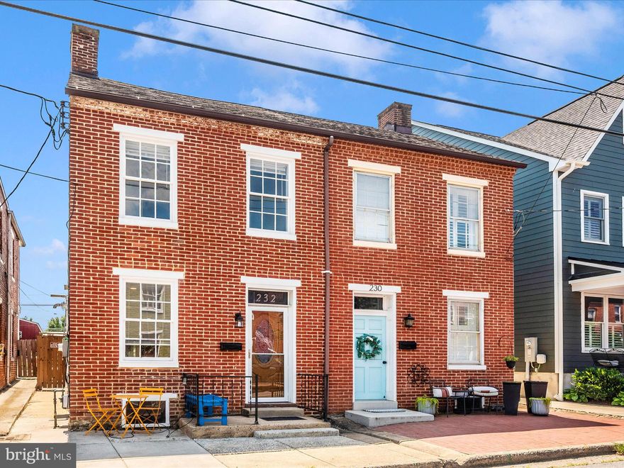 Historic Downtown Frederick!
You’ll want to be first in line to see this one!

Fall in love with this beautifully renovated historic home that blends timeless character with modern comfort. Featuring TWO rare off-street parking spaces, a charming screened-in porch, and a landscaped backyard with perennial gardens, a grassy area, and a cozy paver patio — it’s perfect for relaxing or entertaining.

Inside, enjoy easy-care luxury vinyl plank flooring, built-in bookshelves, a spacious living room, and a welcoming dining area. The kitchen and appliances were fully updated within the past four years, along with the HVAC system. Additional highlights include main-level laundry and a stylish half bath with exposed brick walls for added charm.

Upstairs, the mid-level features two bedrooms, including a generously sized primary suite with a modern en-suite bath, lovely tiled shower, and custom closet organizers for maximum efficiency. The top floor offers a versatile third bedroom, ideal for guests, a home office, or creative retreat.

Located just close enough to all that historic downtown Frederick has to offer — recently named one of Reader’s Digest’s “20 Most Beautiful Main Streets in America” — this home is minutes away from award-winning restaurants, boutique shopping, Carroll Creek, the Delaplaine Arts Center, Weinberg Center, and scenic Baker Park. Laboring Sons Memorial Park is less than half a block away, and nearby Third Street Park adds even more opportunities for outdoor enjoyment.

This special home won’t last — schedule your tour as soon as it hits the market!