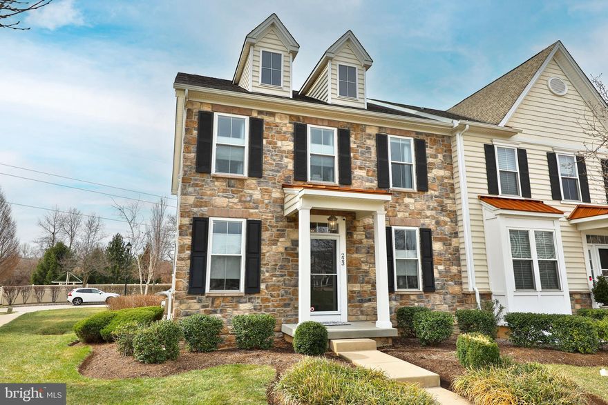 This fabulous move-in ready End-Unit Carriage House in the best location in popular Cold Point Village will make your heart skip a beat. You’ll love the neutral palate with hardwood floors on the main level and new carpeting on the upper and finished lower levels.  The mudroom has built-ins to keep you organized. The kitchen has been updated with white quartz counters and ceramic tile backsplash.  An updated powder room and guest closet are located near the front of the home.
Double doors lead to the extensive primary suite with vaulted ceiling, plantation shutters, bath with dual vanities and walk in closet with professional built-ins.  Two additional bedrooms, a full hall bath and sizeable laundry room complete the upstairs.
The finished lower level has a large recreation room, a bonus room, perfect as guest room or office, plus a large utility and storage room with convenient, secured shelving.  
In addition this home has an attached 2 car garage that comes complete with an electric charger and a private, maintenance-free deck. 
The location is in the center of the community, set back in the circle beyond the shops, with easy access to Plymouth and Butler, yet not facing or backing either.  It's perfect.  Walkable to The Biscuit Lady, Nail Salon, Dry Cleaner, Arugula and CVS, as well as the Gazebo which can be reserved (no fee) and the community’s playground. It’s a quick ride to Whole Foods/Plymouth Meeting Mall, the Blue Route, PA Turnpike and so much more. This home is a 10!
