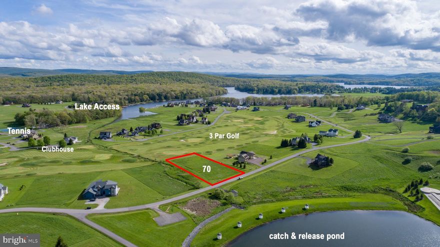Lake Access Building lot at Deep Creek Lake - One acre building lot located in the sought after Waterfront Greens community. Directly adjoining the community executive Par 3 Golf Course. Scenic lake access is perfect for swimming, fishing and kayaking. Call today for details!