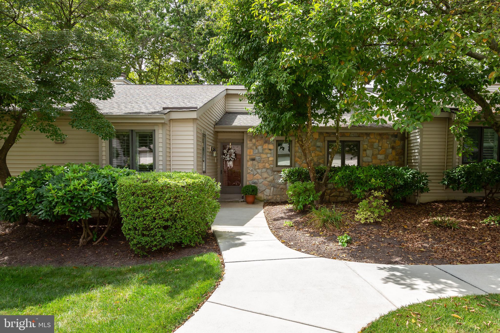 Welcome to 516 Eaton Way, a beautifully updated 2-bedroom, 2-bathroom home in the highly desirable Hershey’s Mill 55+ community! This well-maintained home offers a perfect balance of modern upgrades and low-maintenance living. Featuring an updated kitchen with stainless steel appliances, stylish bathrooms, and plenty of closet space, this home is move-in ready. Situated in a serene and friendly neighborhood, 516 Eaton is just steps away from the village’s own pool: an ideal place to relax and unwind! Take advantage of all that Hershey’s Mill has to offer, including walking trails, a clubhouse, and golf course, all while enjoying the peace and privacy of your home.
As you enter this home, you'll immediately notice the inviting atmosphere created by the open and airy floor plan. The updated kitchen is both functional and stylish, with modern appliances, ample counter space, and plenty of storage. The dining and living areas flow seamlessly, creating a perfect space for both casual living and entertaining. From the living room, a sliding glass door opens to a deck with a retractable awning, offering a quiet outdoor space for enjoying a morning coffee. Eaton Village is especially well cared for and has its own village pool– ideal for meeting friends and neighbors.
Located in West Chester, Hershey’s Mill offers a peaceful, private atmosphere while being just minutes from shopping, and dining. A golf club membership is available for an additional fee, and a one-year social membership is complementary for new residents—perfect for enjoying social events, happy hours, and making new friends in this vibrant community! With its tranquil setting and exceptional amenities, Hershey’s Mill truly offers the best of both comfort and convenience.