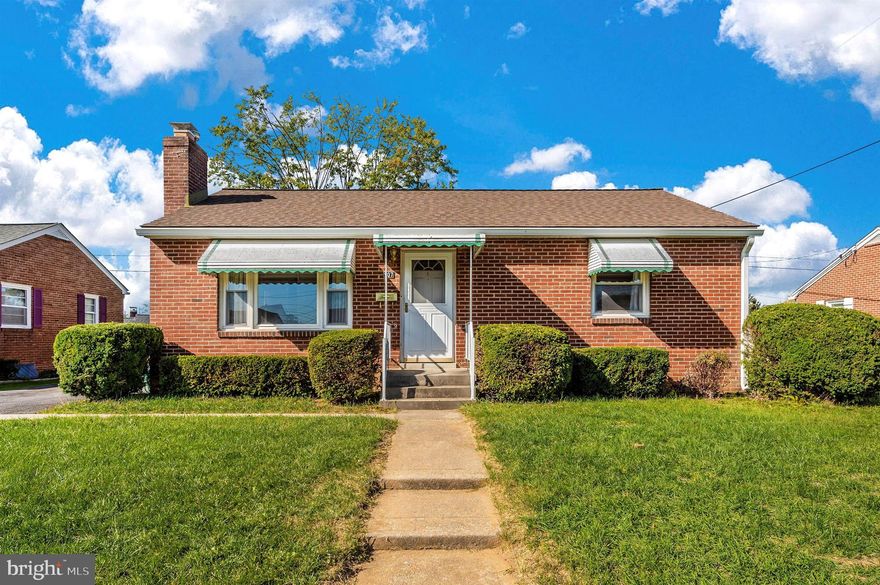 Quality Constructed ALL BRICK ranch style home with a full (partially finished) basement situated on a spacious 6300 square foot lot located in the sought after Monocacy Village neighborhood, a community that has NO HOA fees. This home features 2 bedrooms and 1 and ½ bathrooms. Original hardwood floors lay under wall-to-wall carpet on the main level. The 2nd bedroom is fitted with a stacked washer and dryer for main level laundry, although you can remove this to repurpose the space back to a closet and use the full-size washer and dryer found in the basement. A functional fence in the rear yard provides ample area for pets, recreation, and gardening. The rear yard also includes a storage shed for your gardening and lawn tools and equipment. Pontiac Avenue is one of two access points to Monocacy Village Park which is just a short walk from the home.

Monocacy Village is a fantastic location for easy access to major highways and interstates for commuters. This location is just a short walk, bike ride or whatever transportation means you choose to Historic Downtown Frederick City. The City of Frederick is fortunate to boast a living, breathing historic district. The beautiful, nearly three century old streets lay stage to a booming business sector and a thriving food, craft beverage, and arts & entertainment scene.