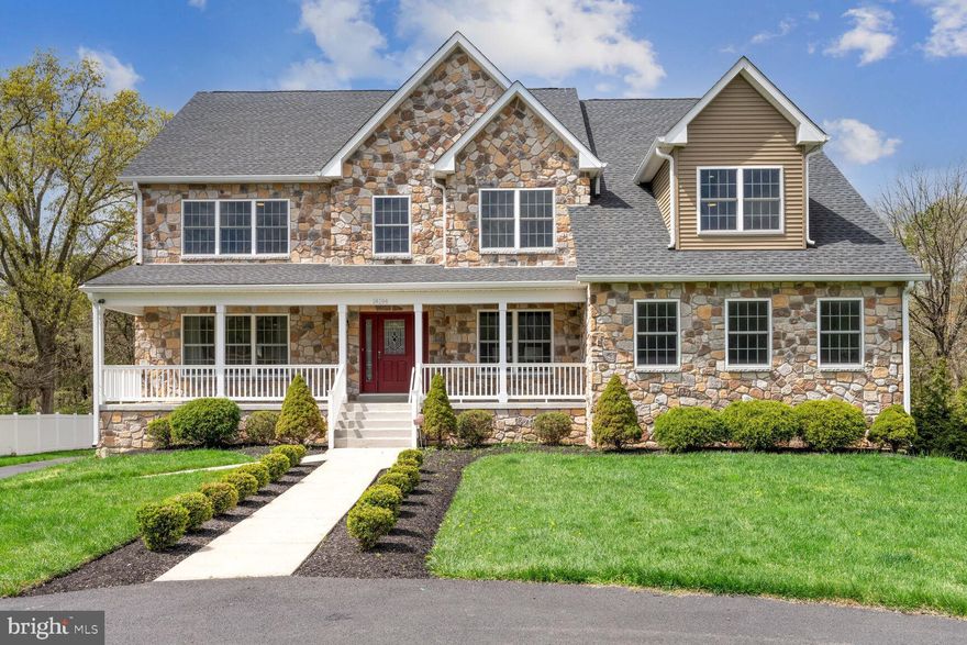 OPEN SUNDAY 4/14, 1-3PM!  SPECTACULAR ONE-OF-A-KIND CUSTOM CENTER HALL COLONIAL ELEGANTLY SITED IN A TRANQUIL SETTING WITH A BEAUTIFUL YARD AND CIRCULAR DRIVEWAY! In Wootton HS/Rockville district while conveniently adjacent to the Stonebridge Community, this magnificent 2015 -built, 7BR 5FBA 1HBA, gem with over 5,100 sq ft above grade, total finished 7134 sq ft, exemplifies luxury living at its best! Exciting highlights of the sensatiional main level include a two-story foyer with cherry wood flooring,  guest suite with en-suite bath, home office, and a top of the line gourmet island kitchen boasting Wolf 6 Burner gas cooktop, brand new (2024) Quartz countertops, stainless steel built-in appliances, and 42” wood cabinetry.  The formal living & dining rooms flanked with crown & picture frame moldings, and the family room with a back staircase, gas fireplace & recessed lighting complete this stylish main level! 

A luxurious owner's suite on upper level features  trey ceiling,  2 walk-in closets, and a large spa-style owner's bath with jacuzzi tub and a frameless glass shower.  4 additional bedrooms and 2 bathrooms complete this level. The bright walk-up lower level is an entertainer’s dream space can be a separate apartment as it offers a full kitchen #2 with Granite & Stainless-steel appliances, an open recreation room, and  Bedrooms  #7 &  full bath #5,  a wonderful laundry room as well as a great bonus room/gym/office.  Sit back, relax, and enjoy the beautiful backyard surrounded by mature tall trees. Perfect as a shop, hobby space or an automobile enthusiast is a large, detached garage building with endless possibilities. Within close proximity to great shops and restaurants at Downtown Crown, Rio Washingtonian, Fallsgrove Village Center, Travilah Gateway Center, major roadways (I-270, I-370 & ICC), and just a short stroll to the Stonebridge community club house, tot lots and walking trails, this home is a rare find sure to WOW even the most discerning buyer!