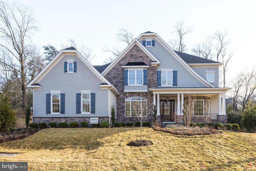 Minutes to the White House. Beautiful new construction by Novella Homes. August delivery. Plenty of time to choose finishes. Three beautifully finished levels with open floor plan. 10' ceilings throughout main level. Gorgeous gourmet kitchen opens to family room and sunroom. All bedrooms with private baths. Three car garage. 5 Bedrooms, 5 1 /2 Baths