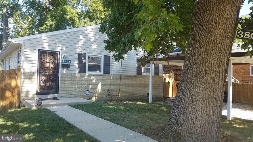 Welcome Home to North Brentwood! First level renovated, with overall home improvements, hardwood floors, freshly painted, new water heater. Centrally located in the heart of Prince George's County Art District. Minutes from Downtown Hyattsville, Melrose Park, and Washington DC. Make this home yours Today! Come see! Priced to Sell!