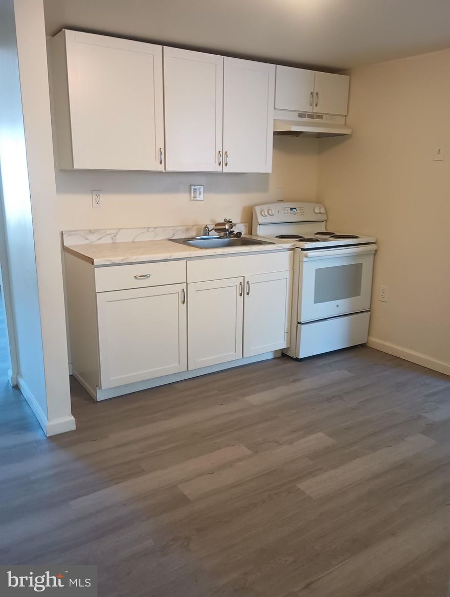 For rent is a second floor 2 bedroom, 1 bath room apartment. Apartment has 1 off street parking space. One bedroom is on the second floor and third floor is finished for second bedroom. Tenant pays all other utilities (W/S/T).  No Smoking, No Pets. $50 nonrefundable application fee required per applicant and if selected $50 admin fee. 600 Min. Credit Score