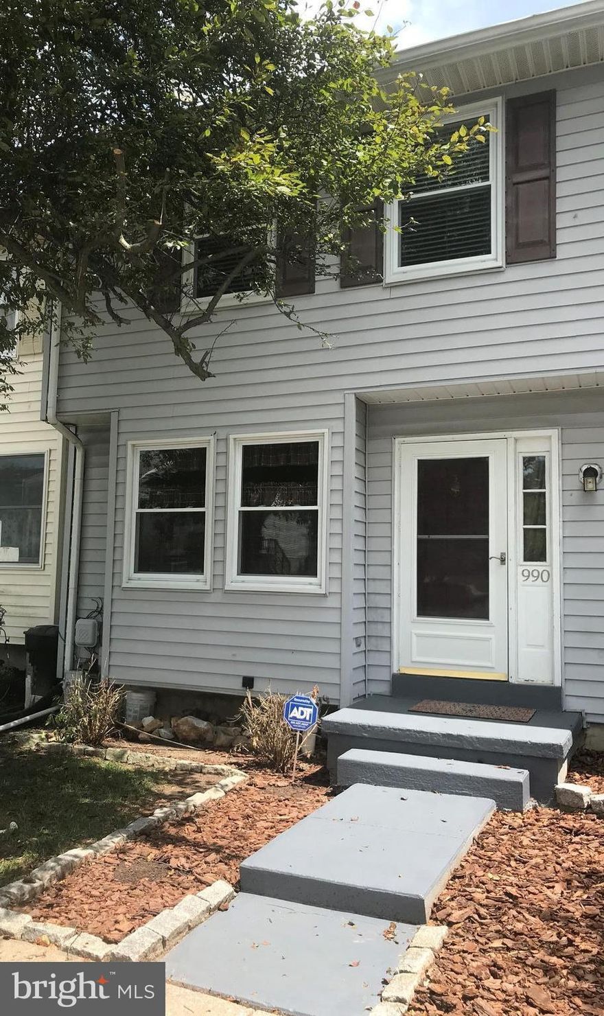 Spacious townhome perfect for entertaining   Granite Countertops, Bamboo Flooring, large eat-in kitchen, separate living and dining room, 2 large decks, fenced rear yard with shed backing to trees. Master bedroom with bathroom & 2 closets. Large finished recreation room in walkout basement. No HOA. Community playground. Eligible for USDA 100% Financing