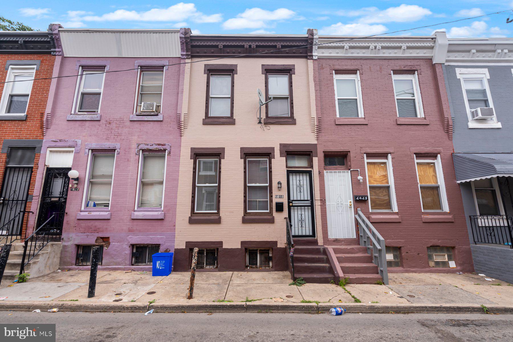 Title work already completed!
Classic Philly Townhome offering 3BR/1BA in Glenwood. Step inside to a home filled with original character including scalloped archways, tons of natural light, and easy care flooring. The main floor offers an open floor plan featuring a large living room, a spacious dining room with a pass through into the kitchen. On the second floor are two sizable secondary bedrooms, a large primary with a built-in armoire, and a full bath with a free-standing tub with shower. Off the kitchen is access to a fenced yard offering tons of possibilities. This home is located in close proximity to shopping, restaurants, and commuter routes.