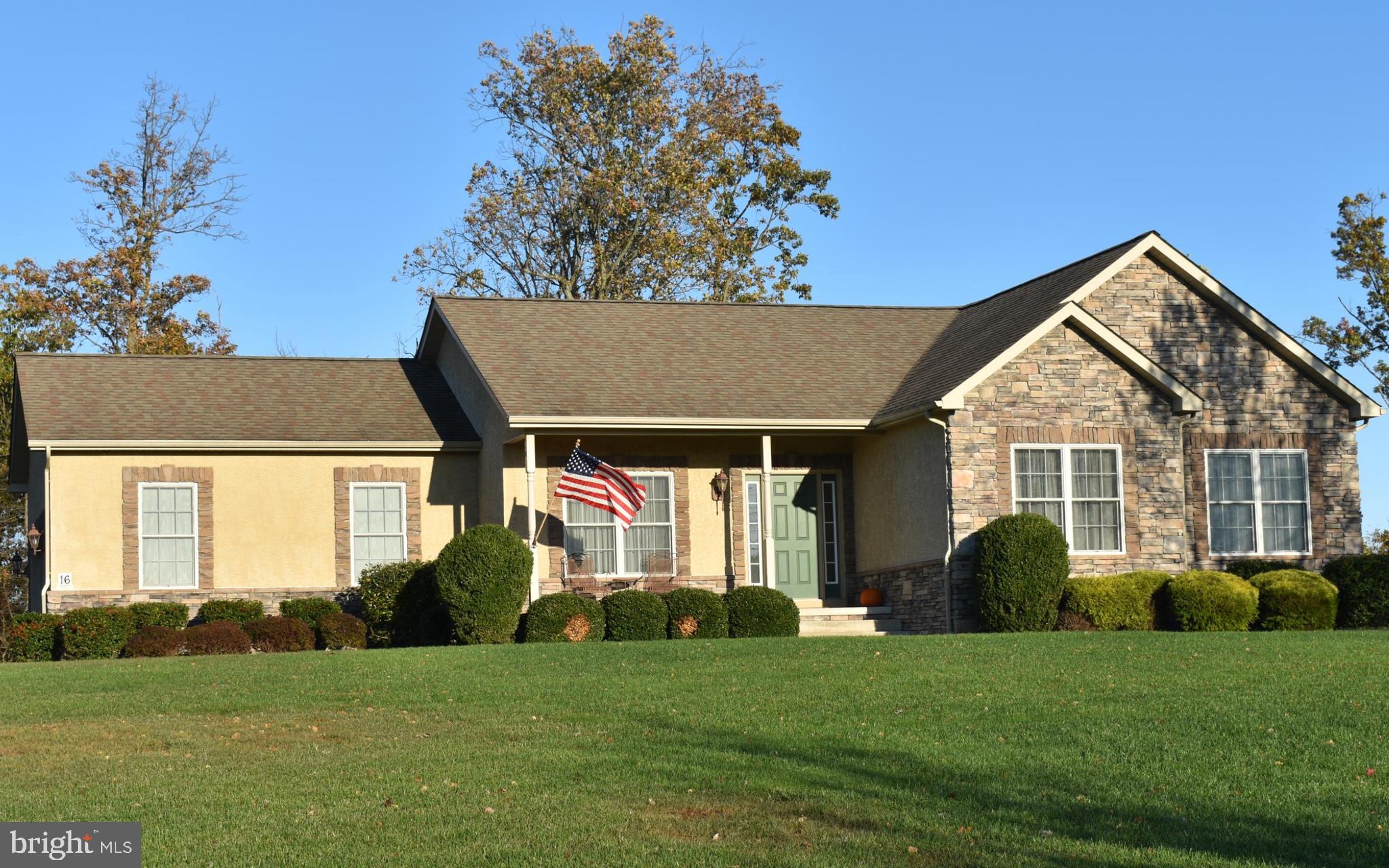 EXTREMELY CLEAN WELL MAINTAINED 1670 SQUARE FOOT 1 OWNER 9 YEAR OLD 3 BED 2 BATH RANCH IN A SMALL QUITE COMMUNITY CONVENIENTLY LOCATED BETWEEN THE NORTH EAST AND ELK RIVER ONLY 40 MINUTES TO BALTIMORE AND 55 MINUTES TO PHILADELPHIA. THIS FINE HOME BACKS TO 30 ACRES OF COMMUNITY FORREST AND IS ONLY A FEW MINUTES TO ELK NECK STATE FORREST WHICH OFFERS MANY FISHING, CAMPING,BIKING, SWIMMING,HUNTING AND BOATING OPPORTUNITIES WITHIN A FEW MINUTES DRIVE. THIS HOME IS NESTLED IN A RURAL 30 HOME COMMUNITY WITH 30+ ACRES OF COMMUNITY FORREST WITH WALKING TRAILS AND SIDEWALKS THROUGH OUT. PURCHASE OPPORTUNITIES IN THESE RURAL COMMUNITIES OF CECIL COUNTY ARE BECOMING VERY SOUGHT AFTER AND DIFFICULT TO FIND SO DON'T DELAY AND MAKE YOUR APPOINTMENT TO VIEW THIS FINE RANCH HOME TODAY. THIS CUSTOM HOME FEATURES 9 FOOT CEILINGS, STONE FRONT, CUSTOM HARDWOOD IN THE KITCHEN DINING ROOM HALLS AND FOYER, NEW YORK STYLE CABINET LAYOUT,OPEN KITCHEN GREAT ROOM LAYOUT, A FULL UNFINISHED BASEMENT WITH A 9 FOOT CEILING PERFECT FOR FUTURE LIVING SPACE, COMPOSITE MAINTENANCE FREE DECK, TANKLESS HOT WATER, HIGH EFFICIENT TRANE GAS FURNACE, UNDERGROUND YARD SPRINKLER WITH TIMER AND MUCH MUCH MORE.