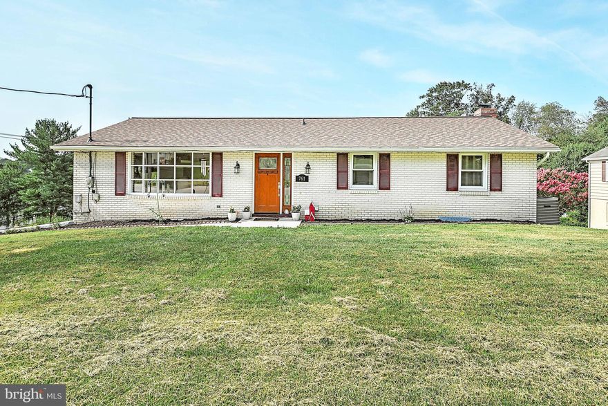 What a find!  This 1400 square foot, all brick ranch home, situated on 1/3 acre has a new roof and a new septic system.  Inside you’ll find a beautiful new kitchen, engineered hardwood, and open layout. Cozy up in the winter to the woodstove located in the living room.  Bring your ideas to finish this awesome daylight, walk-out basement with a wood burning fireplace. Additionally, there are 6 panel wood doors ready to replace the old doors in the main living area.  Who could ask for more?  The sellers are also offering a home warranty. This home is priced to sell!