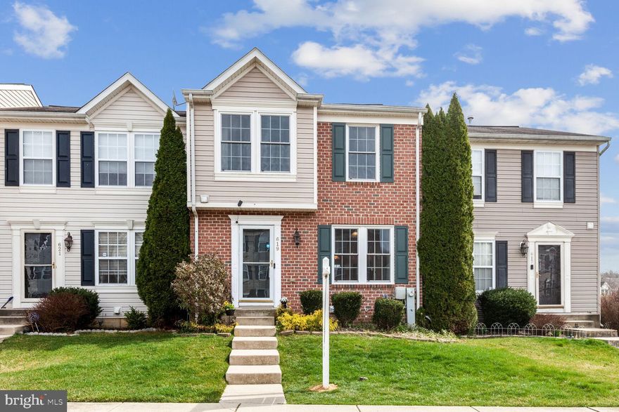 This gorgeous townhome in the sought-after community of Hollywoods is located minutes from I95, Rt. 7, and Pulaski Highway. The main level features a spacious open layout including an updated kitchen with stainless appliances, a large dining and living room with beautiful wood flooring, and a back entrance leading to a maintenance-free deck. The upper level features 3 spacious bedrooms and 2 full baths including a master bedroom with a vaulted ceiling and a private master bath. The lower level features a huge family room, a walkout to the patio, and a large yard with a fully fenced yard. This home is one of the best-kept homes in the community with updates including New roof - 2020, new gas HVAC - 2021, new hot water heater - 2021, replacement windows - 2021, new washer and dryer - 2021, new stainless steel appliances - 2022, Trex Deck with Steps & Gate - 2018, new carpet - 2024, freshly painted main & upper levels - 2024. so if you are looking for a home you can move in and enjoy don't wait. This one will be gone before you know it.