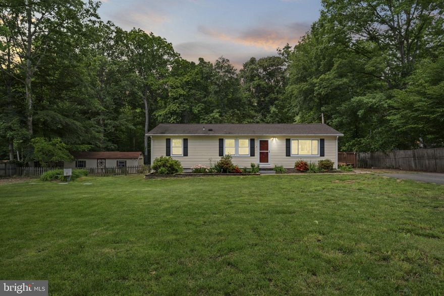 Welcome to Lake Arrowhead! This charming one-story residence features 3 bedrooms and 2 bathrooms on a large, flat .58 acre lot. Fully Renovated in 2016, with continuous updates since, to include: Stainless Steel Appliances, Septic System,  Windows, LVP through out the home. Oversized 16x30 He/She Shed with heat, a/c and electricity.  Additional 12x12 Shed, 2 y/o Above Ground Pool.  HVAC only 6y/o with New Air Handler in the last year. Well Pump replaced in 2019, Hot Water Heater only 2y/o. Enjoy lake access, community pier, and use of the community pavilion with no HOA.