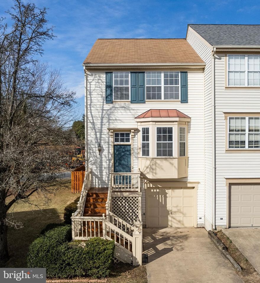 Nestled in the heart of Purcellville, this well-maintained end-unit townhome offers the perfect combination of comfort, convenience, and charm. Situated on a premium corner lot, the home features a spacious deck and a fenced backyard, which are ideal for outdoor entertaining or simply enjoying a peaceful evening.
Inside, the bright and inviting kitchen boasts a large bay window that fills the space with natural light, while the open-concept living and dining area creates a seamless flow for gatherings. A convenient half bath completes the main level.
Upstairs, the primary suite provides a private retreat with its own en suite bath, while two additional bedrooms share a full hall bath. The lower level offers a laundry area,  plenty of storage, and a generous rec room or potential 4th bedroom with walkout access to the backyard for added convenience.
Located just minutes from Harris Teeter, Giant, a variety of shops, restaurants, and downtown Purcellville, this home is perfectly positioned to enjoy all the town has to offer. Don’t miss this fantastic opportunity to own a beautiful townhome in a highly desirable location!