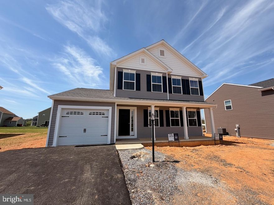 Welcome to Southwood Crossing! This beautiful new construction home is projected to be completed Spring 2026. This home features 3 bedrooms, 2.5 baths, a full unfinished basement. The first floor offers upgraded granite countertops in the kitchen, a bonus flex room, and a half bath. The second floor features 3 bedrooms with carpet, a master bedroom with full bath and a second full bath.