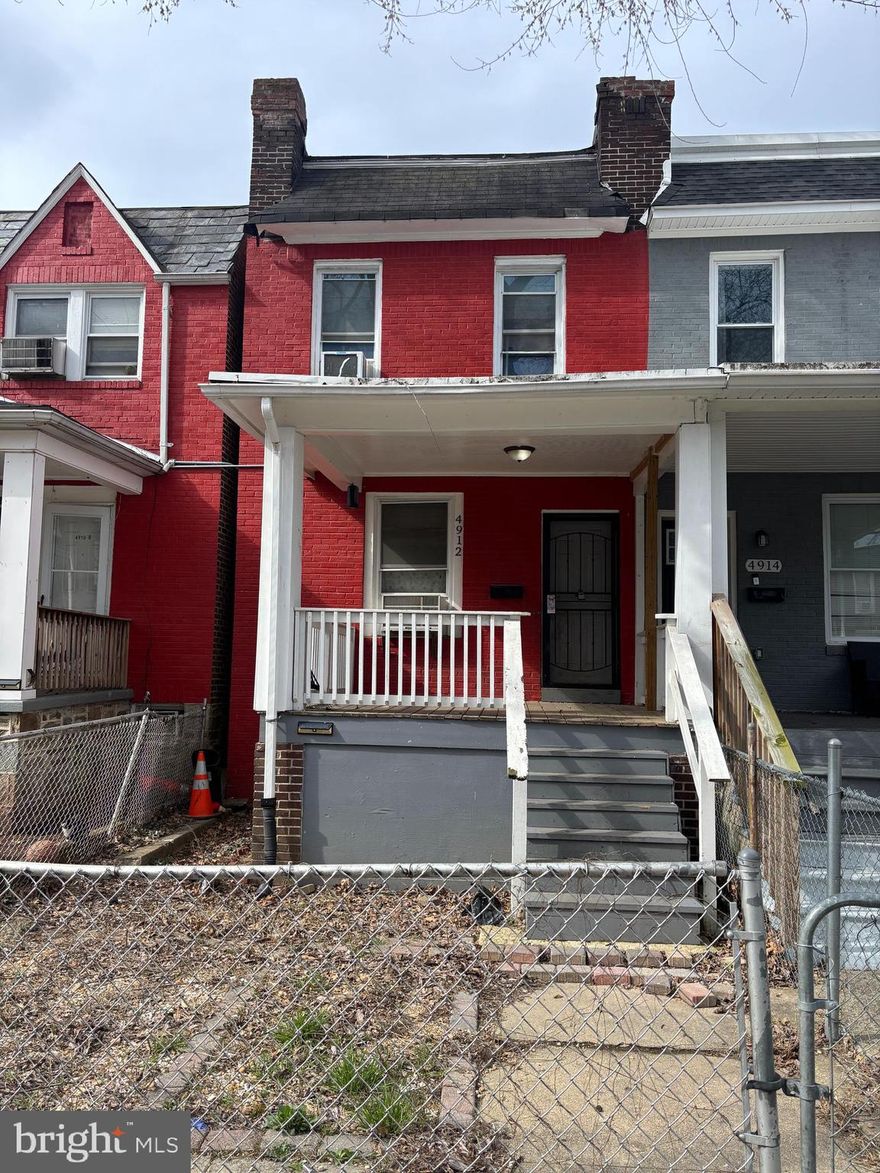 **INVESTMENT OPPORTUNITY** This Pimlico/Park Heights Gem is ready for your finishing touches. Schedule your tour today!!