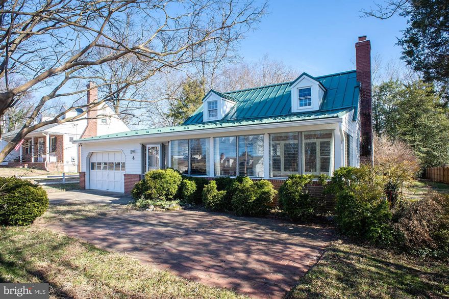 Located on a dead end street near the entrance to Bay Ridge and on a .35 acre lot with fence, this seasoned expanded rambler offers space, privacy and convenience.  3 bedrooms, 1.5 baths with rear den/family area overlooking spacious yard.   Fully equipped, hardwoods and tile,  recently lined wood burning fireplace, and classic metal roof; additional insulation recently added.  Enclosed porch is heated and easily cooled with doors to main areas of the house open to allow CAC to flow.  Enjoy private seasonal outdoor showers !
One first floor bedroom; upper level has two sleeping areas.  Full unfinished basement, garage.   Oil heat, public sewer, well water (conditioning system included).  Ready for occupancy.  Non smoking premises; pets are case/case.