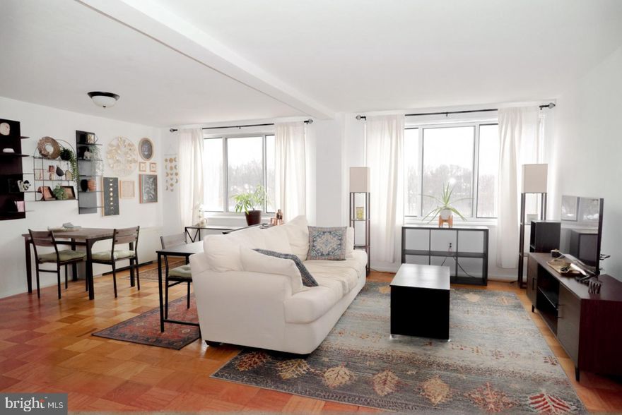 Welcome to this bright and spacious 1-bedroom, 1-bathroom condo in the heart of North Bethesda! Featuring expansive windows in both the living room and bedroom, this home is filled with natural light. Wood flooring runs throughout, and abundant storage is available with three additional spacious closets in the entrance and hallway. Building amenities include: 24-hour concierge service, outdoor pool, tennis courts, fitness center, high-tech expanded laundry room, library, playground, picnic area with grills & scenic walking paths. Unbeatable location! Just a short walk to the Grosvenor Metro, providing easy access to DC. Steps from Strathmore Music & Arts Center, Bethesda Trolley Trail, and Rock Creek Trail. Minutes to Pike & Rose, Wildwood Shopping Center, Downtown Bethesda, NIH, Walter Reed, and major highways (I-495 & I-270). Free unassigned parking spaces in the open lot! Building requires a $300 move-in fee. ALL UTILITIES (minus internet) INCLUDED!