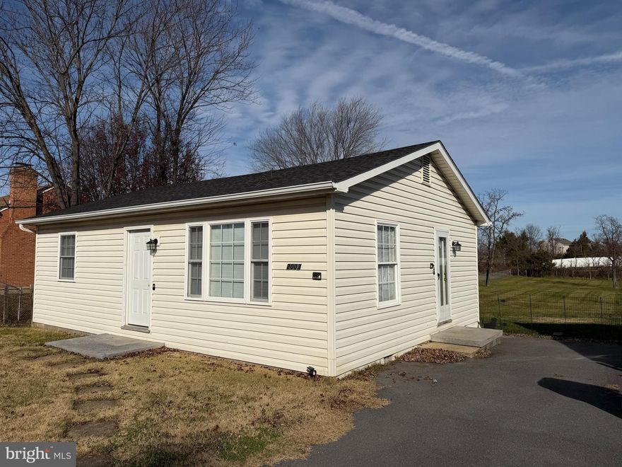 Turn Key + Convenience + Outstanding Value! Perfect 2/1 open floorplan single family home on Senseny Road with HUGE backyard! Hardwood floors, newer roof, updated throughout! Best value in Frederick County! Meticulous condition and will go fast! Only $269K!