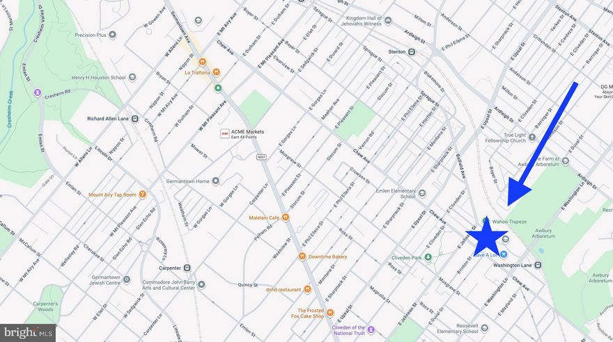 ATTENTION Investors and Builders!! Great opportunity in one of the fastest-growing zip codes in Philadelphia! LOCATION LOCATION LOCATION...get in now while you still can. This area has tons of development! Steps from East Mt. Airy! Bring your offers fast, this one won't last long!
