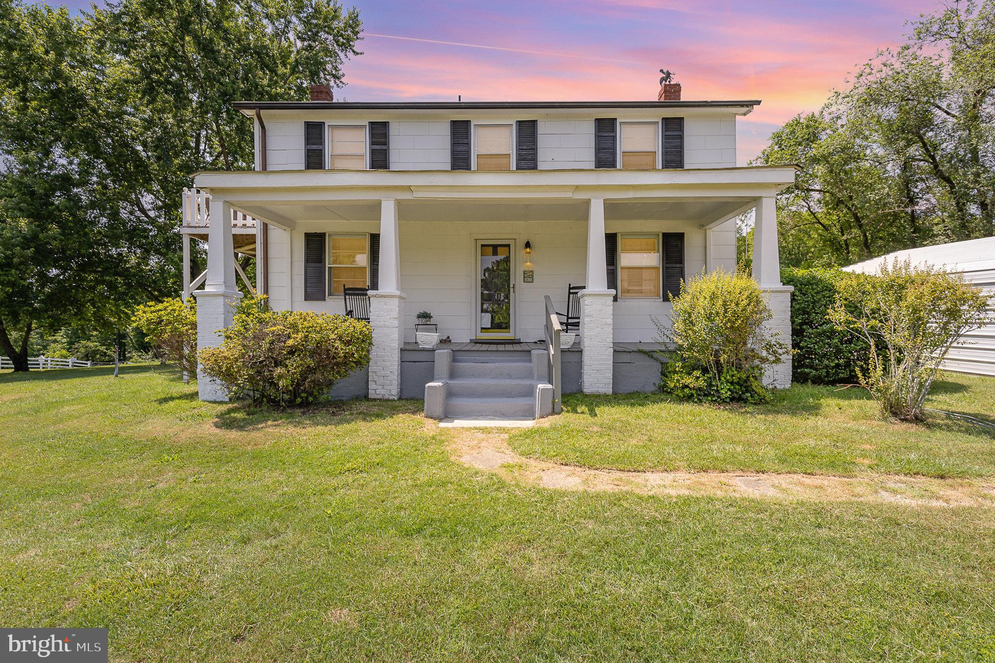 PRICE IMPROVEMENT
Discover the allure of this classic farmhouse, beautifully situated on 1.5 acres of picturesque land. Opportunities like this don’t come around often! This beautifully updated 100-year-old farmhouse sits on 1.5 gorgeous acres with sweeping views of a private pond and rolling hills. Stunning land, great for outdoor parties and functions for the whole family. The perfect peaceful retreat to call home!
Freshly repainted inside on 4/25, with a brand-new roof, brand new mini split, new flooring in kitchen, and fully renovated bathrooms, this 2-bedroom, 2-bath home perfectly blends timeless character with today’s comforts.
Enjoy your own mini orchard with apple, pear, and persimmon trees, plus thriving blackberry bushes, blueberry bushes, and grapevines.
With so much already done — and endless potential ahead — all that’s missing is your final touch. This is a great opportunity you do not want to miss. Properties with this much charm, land, and updates move fast. Don’t miss your chance — schedule your showing today!