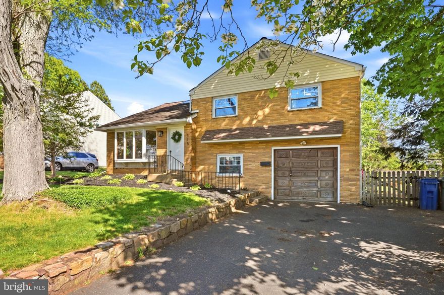 Nestled in the charming Glenside Gardens, this exquisite split-level home, built in 1955 and beautifully renovated in 2024, offers a perfect blend of modern luxury and timeless comfort. Spanning over 2,100 square feet, this residence features four spacious bedrooms and two and a half elegantly appointed bathrooms, ensuring ample space for relaxation and rejuvenation. Step inside to discover a gourmet kitchen that is a chef's dream, complete with upgraded countertops, stainless steel appliances, and a generous island that invites culinary creativity. The combination kitchen and dining area, enhanced by recessed lighting and skylights, creates a warm and inviting atmosphere for gatherings. Cozy up in the living room by the charming brick fireplace, perfect for those cooler evenings. The partially finished basement provides additional living space with an outside entrance, ideal for a home office or recreational area. Enjoy the convenience of built-ins and wood floors throughout, adding a touch of sophistication to every room. Outside, the property boasts a beautifully enclosed patio, perfect for entertaining or enjoying quiet moments in nature. The attached garage and asphalt driveway offer ample parking, while the well-maintained sidewalks enhance the neighborhood's appeal. This home is not just a residence; it's a lifestyle, offering a serene retreat with high-end features that cater to your every need. Experience the perfect blend of luxury and comfort in this exceptional property.