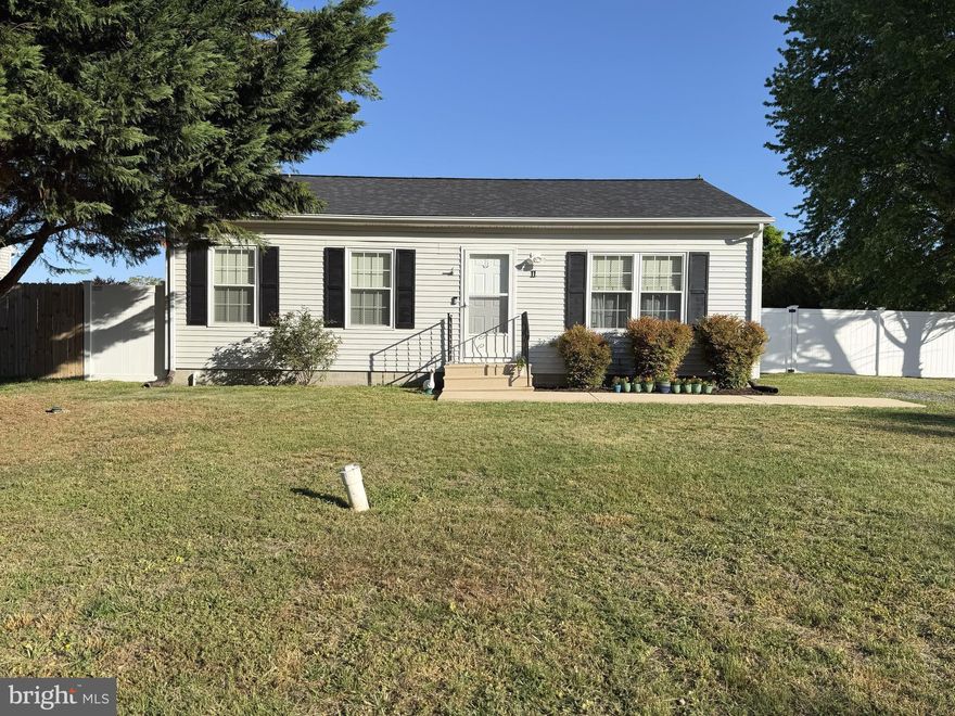 Step into this well kept 2 bedroom, 1 bath rancher and feel instantly at home. Enjoy your morning coffee or an afternoon barbeque on the back patio with a privacy fenced back yard. Recent updates include vinyl plank flooring (2024), New roof, new refrigerator, new light fixtures and a fully encapsulated crawl space with sump pump - french drain and dehumidifier (2025). All that's needed is your touch of color to make this house your home. Don't miss your opportunity on this cozy home in a quiet, charming neighborhood. Call to schedule your showing today.