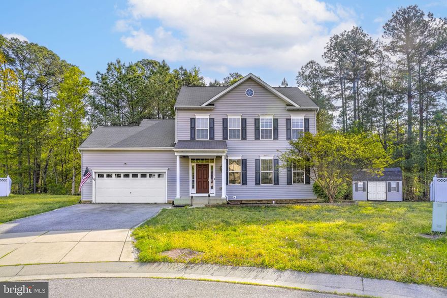 Welcome home to this lovely 3-bedroom, 2.5-bath Colonial situated on a quiet cul-de-sac in Southwoods. This home offers an ideal blend of comfort and accessibility. Step inside to find a spacious kitchen designed for entertaining, featuring granite counters, abundant storage space, a pantry, and a large central island. Select rooms are upgraded with new LVP flooring. The primary suite serves as a restful escape, complete with a full ensuite bath and a walk-in closet. Relax outdoors on the deck overlooking a private, wooded backdrop. Commuting is simple with an easy drive to PAX River (Gate 3). Enjoy endless recreation with nearby beaches, golfing, shopping, and local parks, including Point Lookout State Park and Lancaster Park, which includes a dog park.