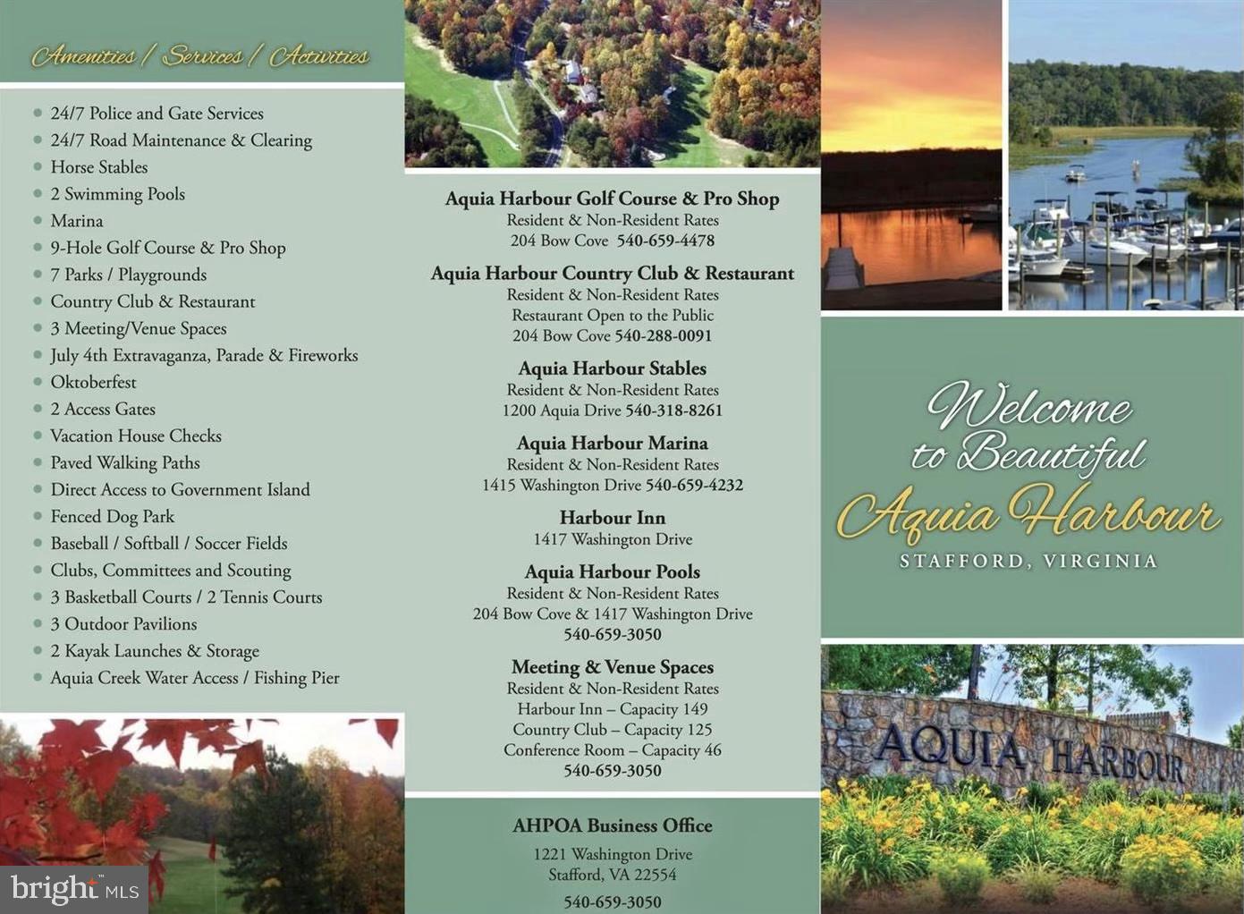 AQUIA HARBOUR - Residential