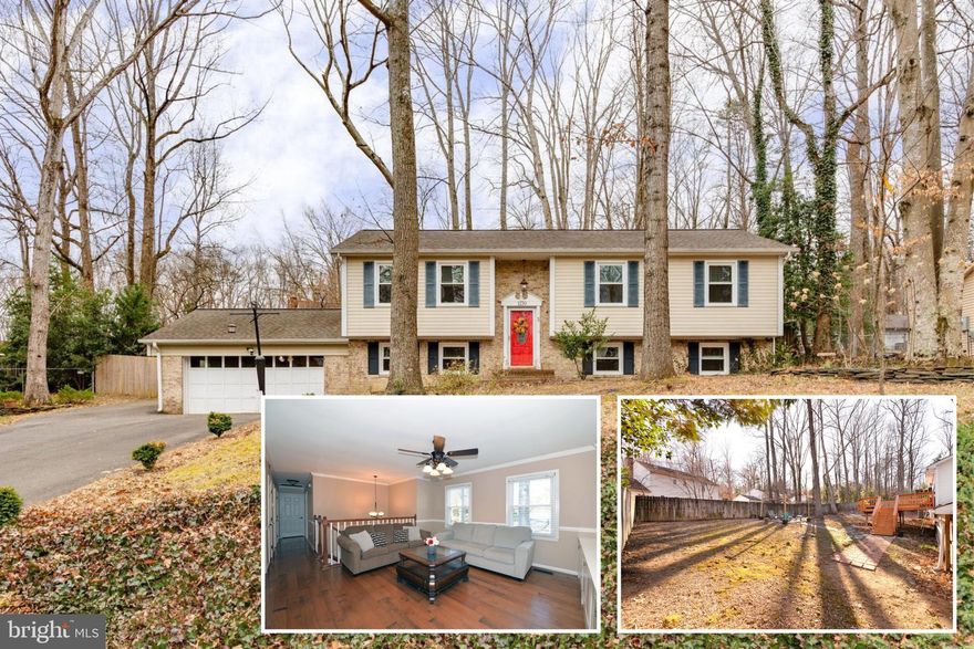 Charming 5 bedroom, 3 full bath 2 car garage spacious split-foyer home located in sought  after Aquia Harbour gated community. This beautiful and cozy home boasting over 2300 square feet sits on a large private lot surrounded by mature trees and features a fence-in rear yard. Enjoy the gleaming hardwood flooring in both levels. The living room features a built-in bookshelves and lots of natural light. The cozy kitchen showcases 42'' cabinetry, granite counters and stainless steel appliances. The formal dining room glass door leads to the expansive deck, perfect for outdoor entertaining. The lower level has an ample recreation room with a wet bar, wine fridge,  fridge and kitchenette. The expansive  2 car garage features plenty of storage room and a electric vehicle charging station. Do not forget that  the house sits on a generous lot with plentiful driveway proving ample parking for multiple vehicles. Aquia Harbour residents enjoy access to a range of amenities including horse stables, swimming pools, a Country Club, a 9-hole golf course and driving range, parks, playgrounds, and the Aquia Harbour Marina. For added peace of mind, Aquia Harbour boasts a full-time state-certified private police department and county fire department, as well as a 24/7 manned security gate. Initiation Fee $2550  required. There are also additional fees for golfing, rental space fees, marina, pool and stables fees.** Schedule online, 1hr notice, property is occupied ** Any questions please txt/email LA.