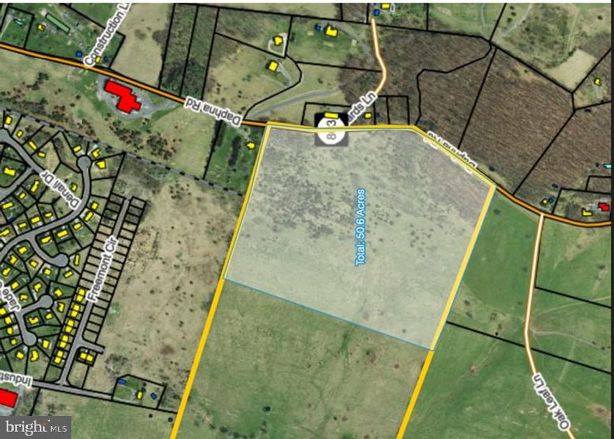 50-acres to be divided from a larger tract with woods and open field to build your dream home on or/and start a small farmette just outside the town limits of Broadway. Some western views! Easy access to Route 42 and within 10 miles of Harrisonburg. Within 2 hours of DC and major airports.