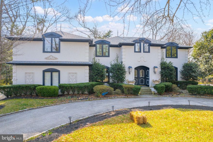 Well maintained and updated home located in the luxury area of Bala Cynwyd. Enter into a grand two-story foyer, with curved staircase. Flanking the foyer, find a step down living-room, and Dining-Room featuring built-ins and stunning architectural details through out the house. The large den/office boasts built-in book-cases and generous windows drench the room with abundant natural light. A designer kitchen with high end appliances, eating area, laundry-room powder-room complete the first floor. On the second floor, you'll find 4 bedrooms and 3 sizable updated bathrooms. The expansive main bedroom benefits from an en-suite full bath, stall shower and dressing-room, ample closet space and French doors over looking the lush back yard with Charming gazebo. The finished basement has a French Drain System, with there's a back up generator for power. Convenient location just minutes from Center City Philadelphia, shopping, easy access to Train, and major Entertainment Centers.