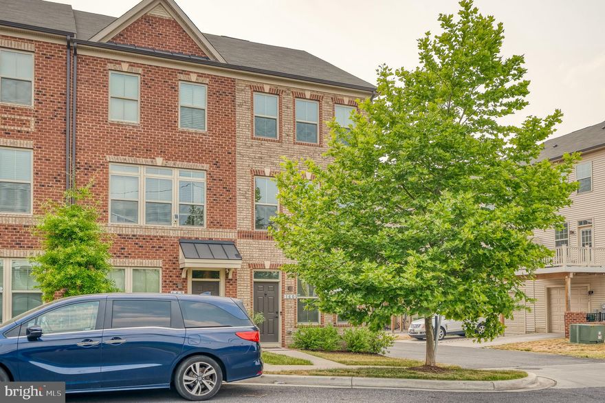 Welcome to Oldham Crossing, where luxury and comfort meet in this exquisite end-of-group townhome. This stunning is only 2 years old with the latest energy efficiency standards and offers a spacious and versatile floor plan, featuring 2 bedrooms, 2 full bathrooms, and 2 half bathrooms. As you step inside, you are greeted by an inviting entrance that leads into a flexible space perfect for a home office, gym, or additional living area AND equipped with a built-in arrival center. Walking up the tastefully upgraded oak stairs he main level boasts an open layout adorned with 9 foot ceilings, luxurious vinyl plank flooring, creating a seamless flow throughout the home. The expansive living room provides ample space for relaxation and entertainment, offering endless possibilities for arranging your furniture and creating your ideal gathering space. Adjacent to the living room is a gourmet kitchen that will delight any culinary enthusiast. With quartz countertops, stainless steel appliances, a center island, and a breakfast bar, this kitchen is as functional as it is stylish. The kitchen also features a spacious table area with a slider, allowing for easy access to the 10 x 14 composite deck perfect for outdoor dining or a morning coffee on the patio. The primary suite is a true retreat, offering a peaceful sanctuary at the end of a long day. With its generous size, it provides plenty of room for a king-sized bed and additional furniture. The attached bathroom offers both convenience and luxury, boasting modern fixtures and finishes. The stackable washer/dryer is also conveniently on this floor. Bedroom 2 is equally impressive, boasting a CUSTOM enlarged closet, its own attached bathroom, providing privacy and comfort for family members or guests. Whether it's a roommate situation or hosting overnight visitors, this home offers the ideal setup for everyone's needs. To add to the convenience, this townhome includes an attached oversized garage with a large parking pad, ensuring you always have parking. Oldham Crossing offers a desirable location, with easy access to nearby Johns Hopkins, Johns Hopkins Bayview, Canton, Downtown,  and I-95! Don't miss the opportunity to make this meticulously designed and well-appointed townhome your own. Schedule a showing today and experience the epitome of modern living in Oldham Crossing.