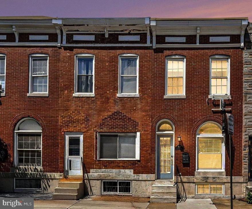 Welcome to this charming 3-bedroom, 3-full bathroom row home nestled in the heart of Highlandtown, just two blocks from the iconic Patterson Park in Baltimore City. Step into a warm and inviting space adorned with gleaming hardwood floors that stretch throughout the main level. The spacious living room is perfect for entertaining, featuring gorgeous light fixtures that add a touch of elegance. The large kitchen boasts stainless steel appliances, upgraded countertops, and ample space for culinary enthusiasts.

Venture upstairs to discover the primary suite with an attached full bathroom, providing a private retreat. The second and thrid bedroom and additional full bathroom on this level offer flexibility and convenience. For added ease, the laundry is conveniently located upstairs. The fully finished basement presents an extra living room, a substantial storage area, and yet another full bathroom, ensuring comfort and functionality.

Outside, a fenced-in patio and deck create a perfect outdoor oasis for relaxation or entertaining guests. Beyond the property, embrace the vibrant lifestyle that Highlandtown and Patterson Park offer. Enjoy the park's proximity for dining, shopping, and exploring, making it a focal point for leisurely strolls or picnics. Revel in the convenience of being close to all the fantastic attractions Baltimore has to offer, making this home a perfect blend of comfort, style, and city living. Don't miss the opportunity to live in such an amazing home!