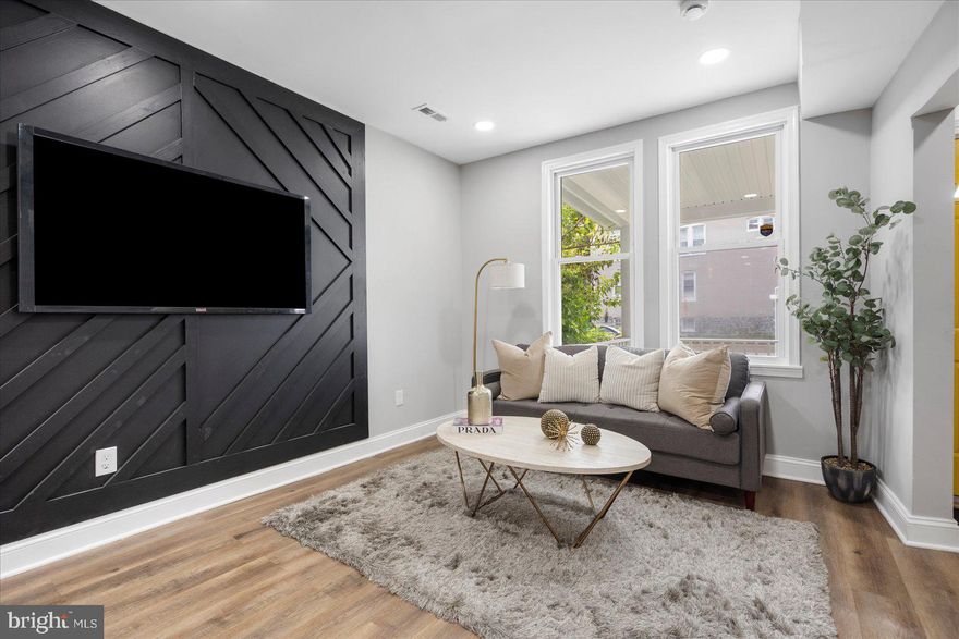 Refreshed price and refreshed listing...Seller is motivated...
Welcome to 2754 Ellicott Driveway—a charming brick townhome that blends classic Baltimore architecture with modern flair. Step into a sunlit living room featuring a bold accent wall that adds personality and warmth. The updated kitchen flows seamlessly into the dining area, perfect for entertaining. Out back, enjoy the convenience of a private parking pad, a rare find in the city. With spacious bedrooms and a finished basement, this home is move-in ready and full of character. Numerous grants and down payment assistance available. Bring your buyer today.