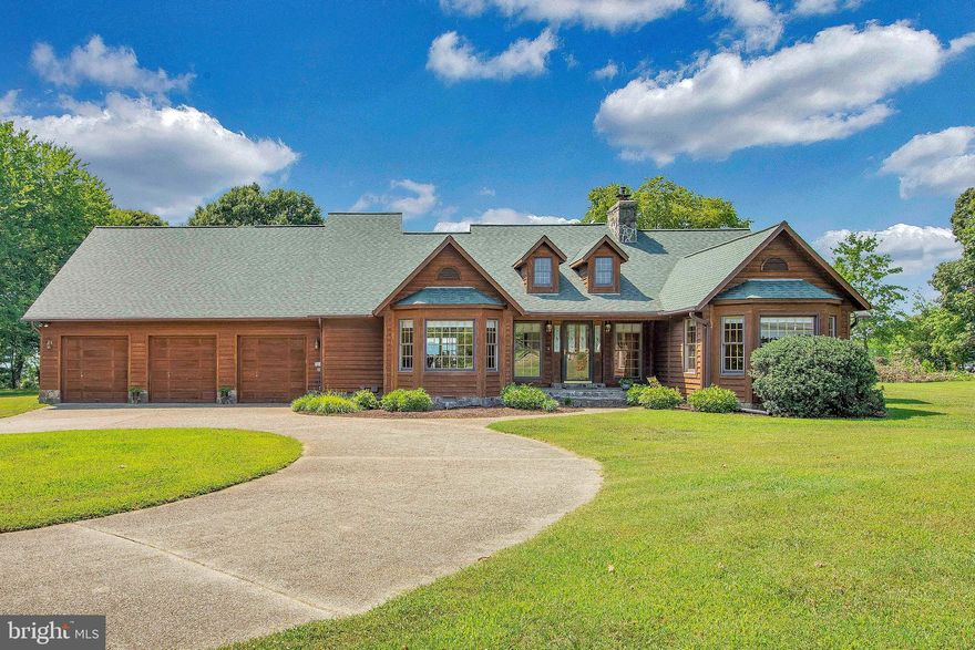 One of a kind! Over 200' of unobstructed Patuxent River Waterfront with an established seawall and riprap! 14 Cars worth of conditioned garage space! 2.9 wide open Acres! Main house is a 3 bedroom 2.5 bathroom rambler boasting a large master bedroom with great views, a built in 4 season hot tub, separate bar area located off the family room, a loft/office area, and a fully conditioned attached 3 car garage! Detached Garage w/ 11 car spaces created via 5 lifts with an attached 2 bed, 2 bath apartment & a deck! Apartment can be separated into a 1 bedroom 1 bathroom leaving a huge rec space with its own private bath. The very long 6' wide pier has a large covered slip with a boat lift, a second large slip, and second story party deck w/ a covered bar area below. This home is a one of a kind gem that woukd be extremely hard to replicate. If you like your toys, this is the home for you!!